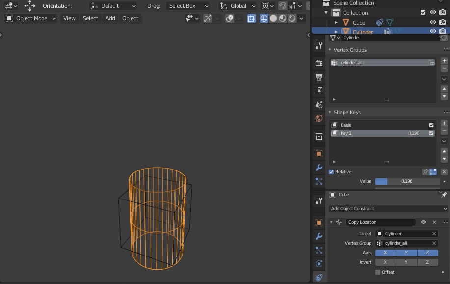 mesh Copy location constraint not copying exact location from vertex