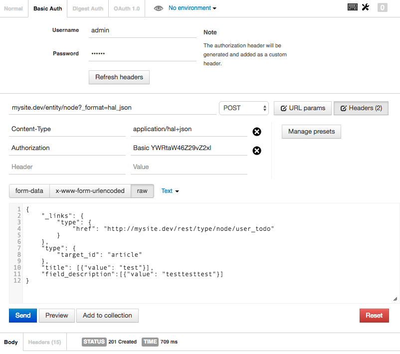 javascript How can I create a node via ajax call? Drupal Answers