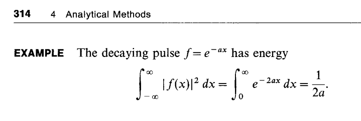 calculus why \int_{\infty}^{\infty} \left\vert e^{ax} \right\vert
