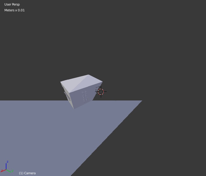 Can't see objects with basic camera Blender Stack Exchange