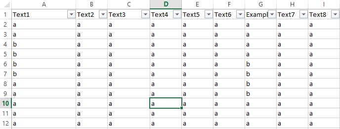 Excel VBA. I want to select a column and apply filter on
