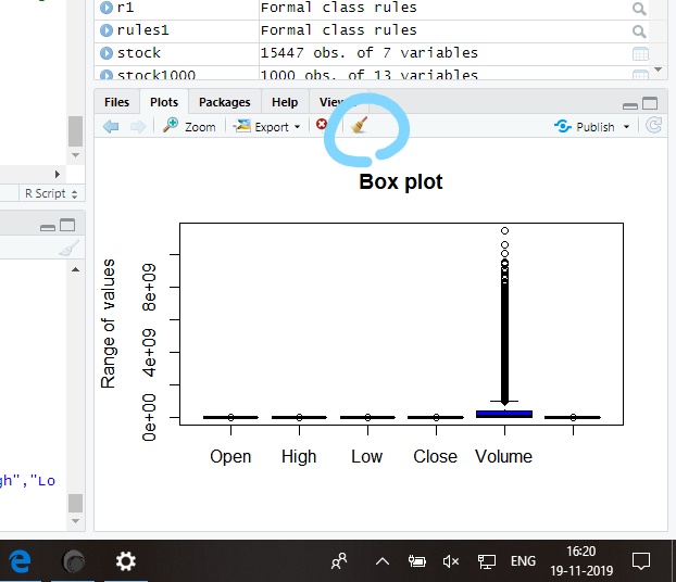 r Error in plot.new() figure margins too large, Scatter plot