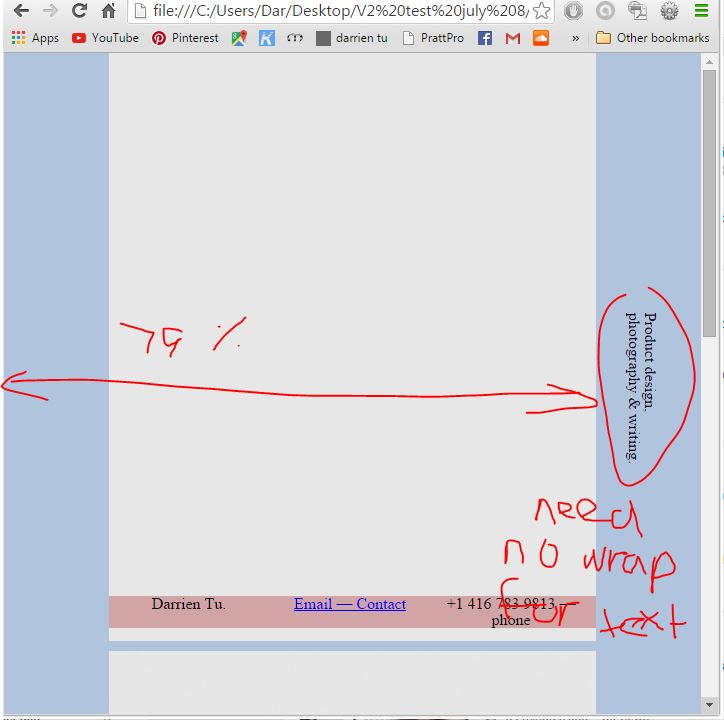 css Keeping fixed sidebar 79 from left but still have no white space