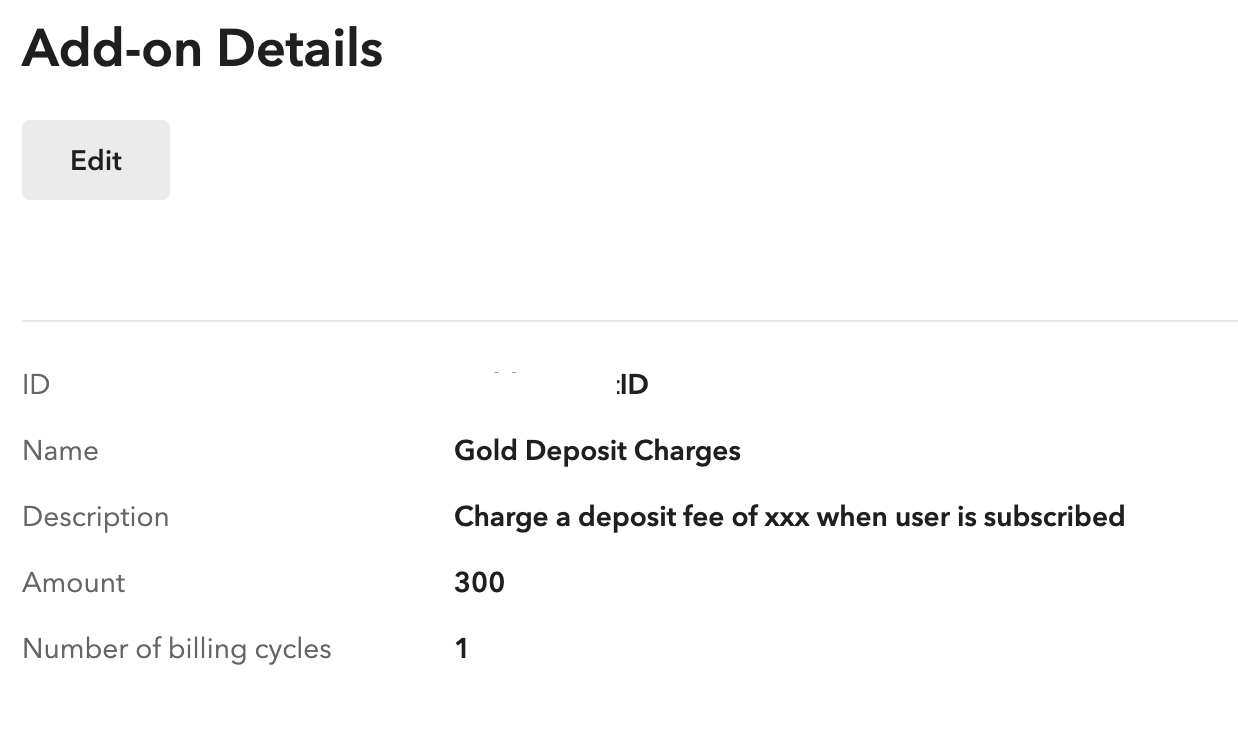 node.js Braintree "Subscriptions" and "Add Ons" Stack Overflow