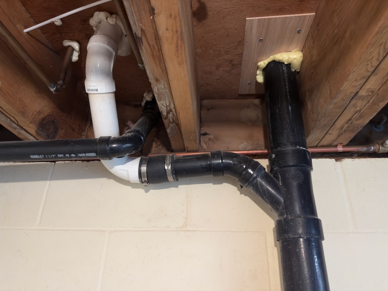 plumbing Rerouting a vent pipe Home Improvement Stack Exchange