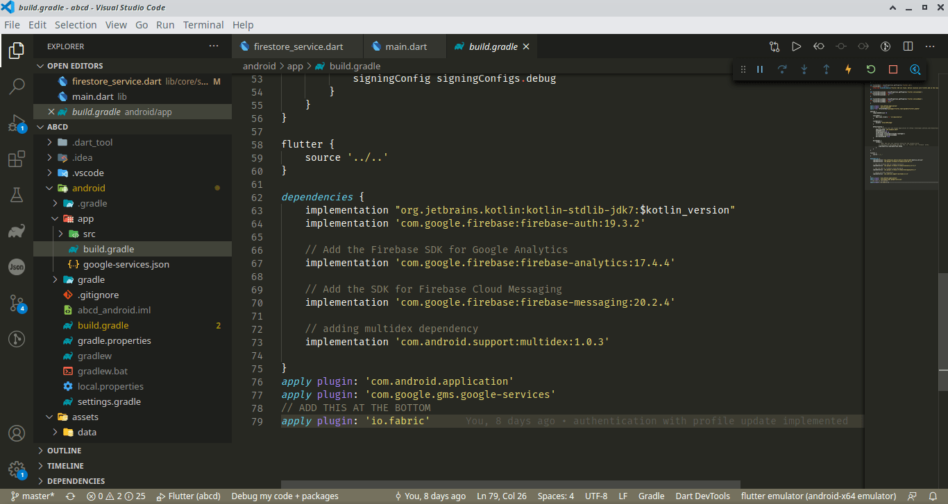 android Flutter crash after open apps Stack Overflow
