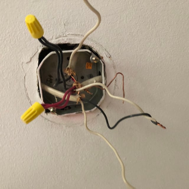 Electrical Wiring Red Wire Ceiling Fan