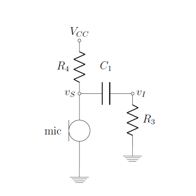 How to calculate voltage across capacitor C1? Electrical Engineering