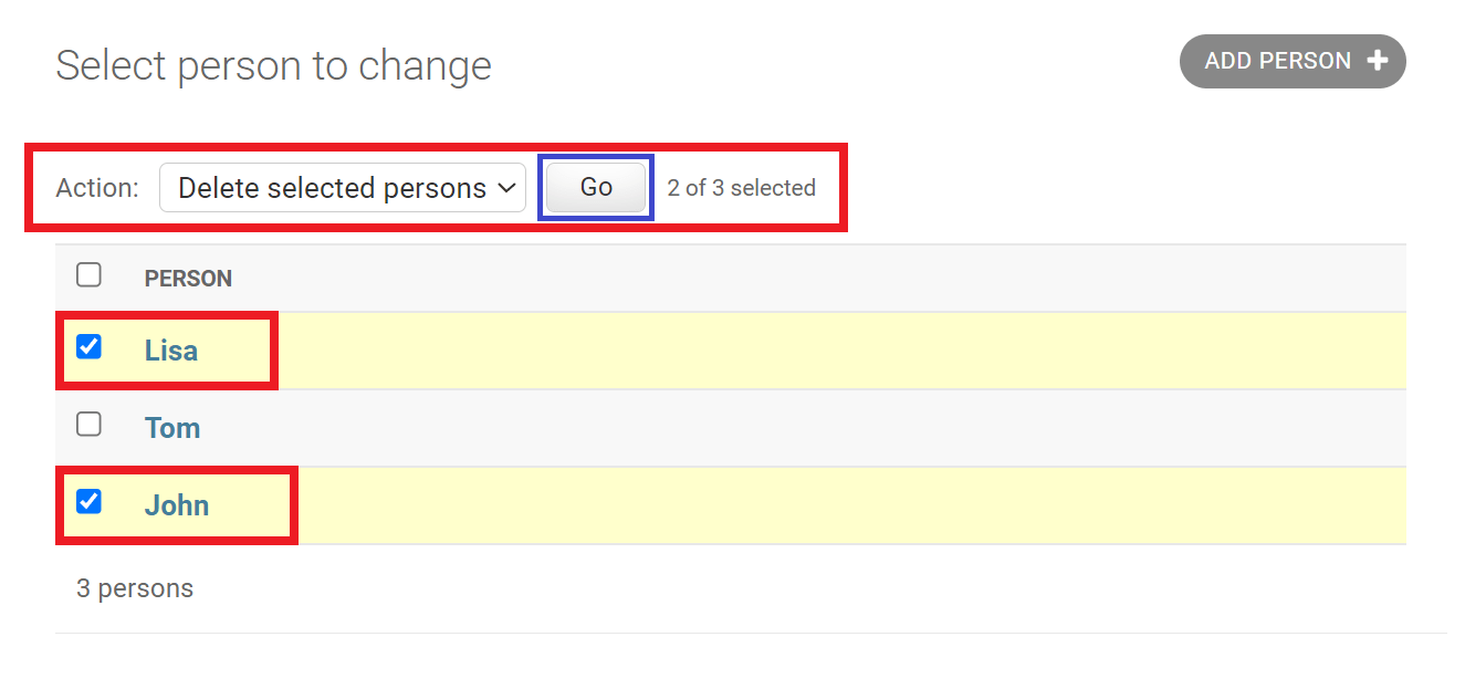 python How to remove the default "Successfully deleted" message