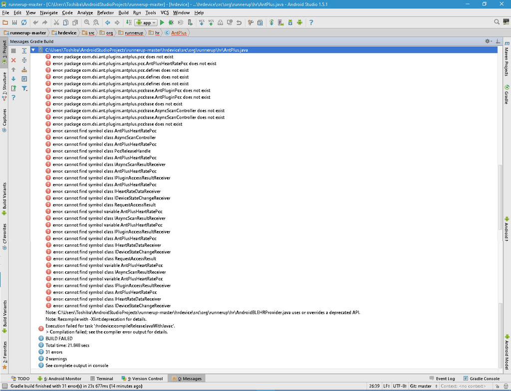 How to update git submodules in Android Studio?