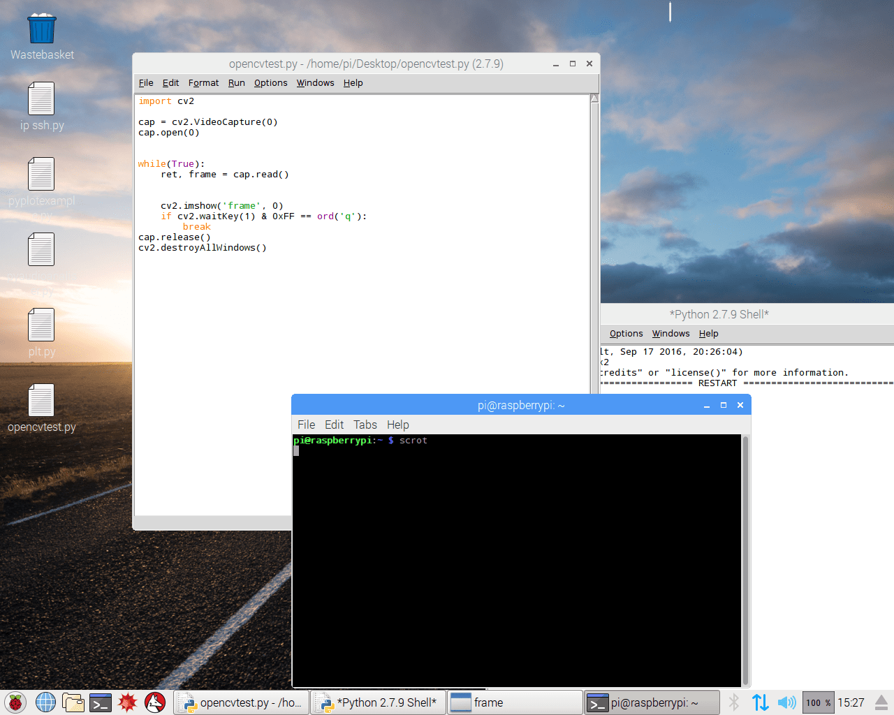 OpenCVPython cv2.videocapture window shrinks Stack Overflow
