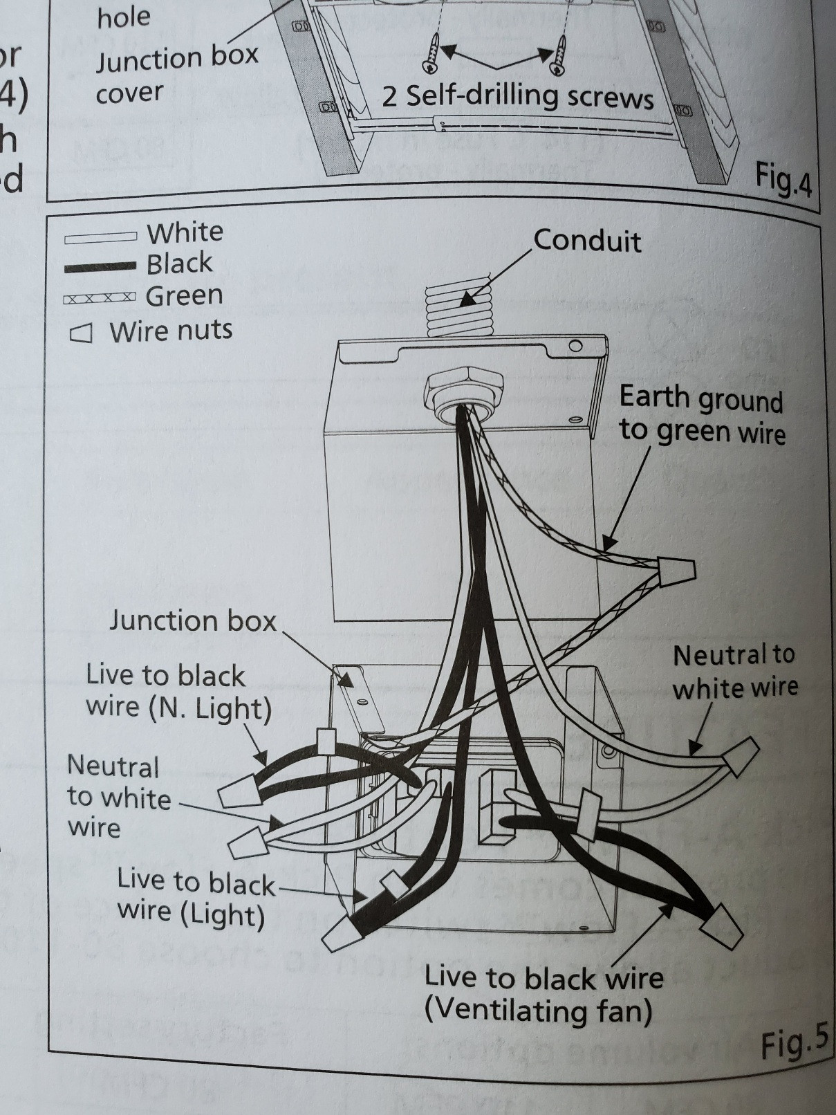 wiring Wire Gauge requirement for new bathroom fan install? Home