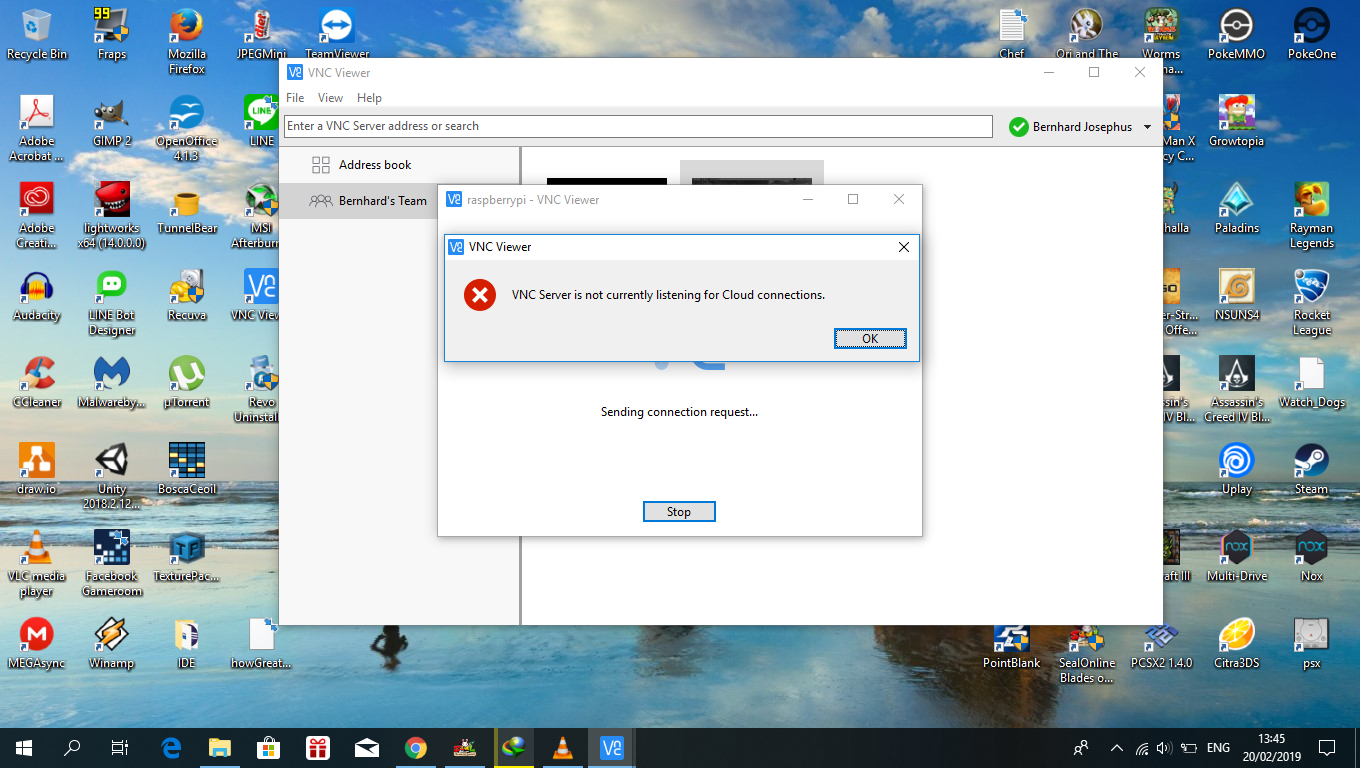 pi 3b+ Raspberry VNC Server is not working Raspberry Pi Stack Exchange