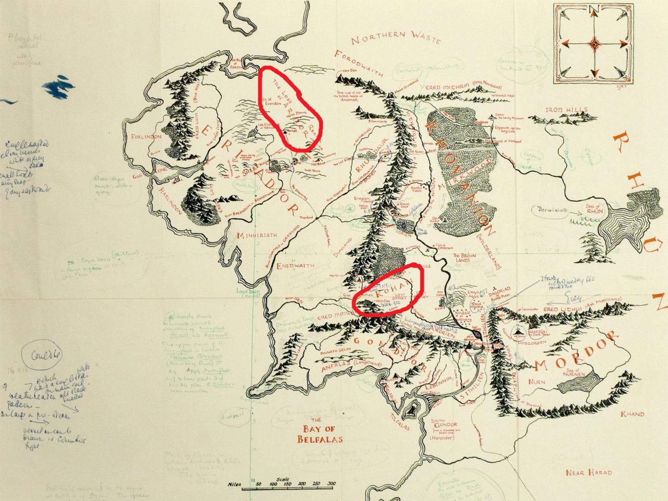 lord of the rings Is Rohan the same (country) as Arnor? Science