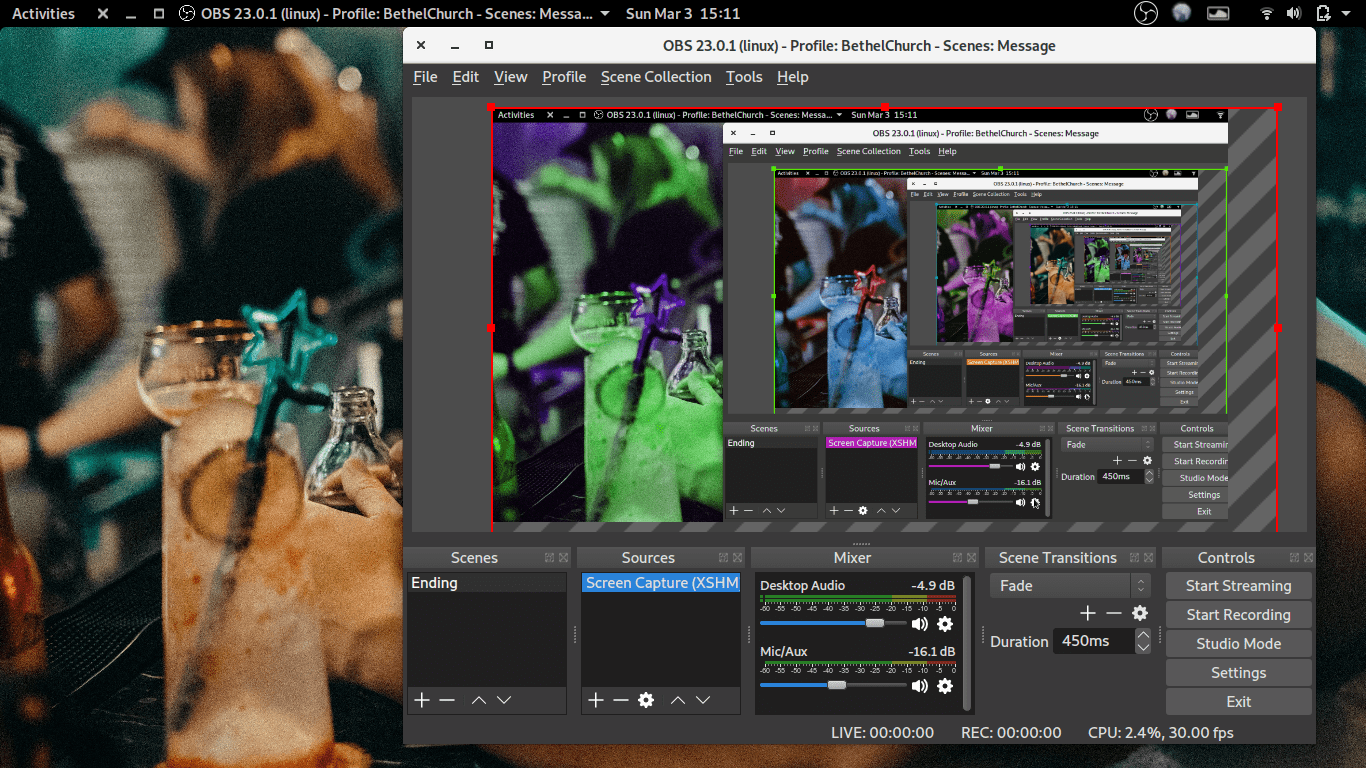 games How do I solve the problem of inverted colors in OBS studio