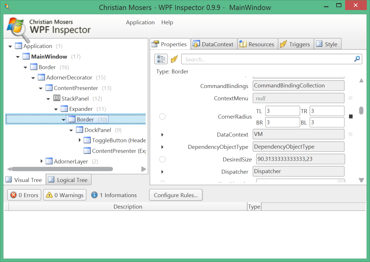 Altering border's corner radius on WPF Expander control? Stack Overflow