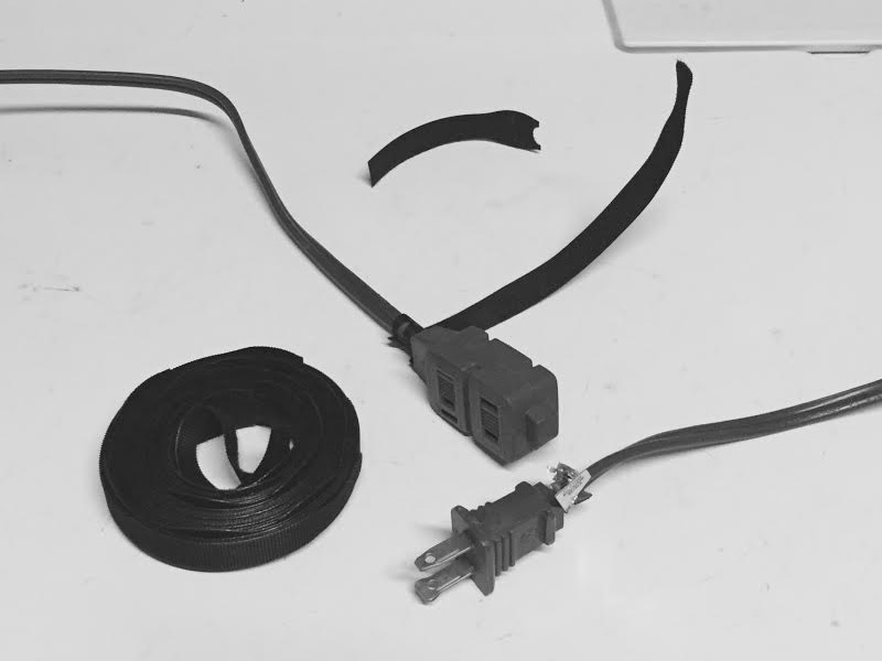 Electrical Where to put a cable tie on an electrical cord? Love