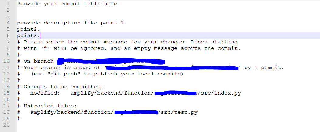 git Aborting commit due to empty commit message Stack Overflow