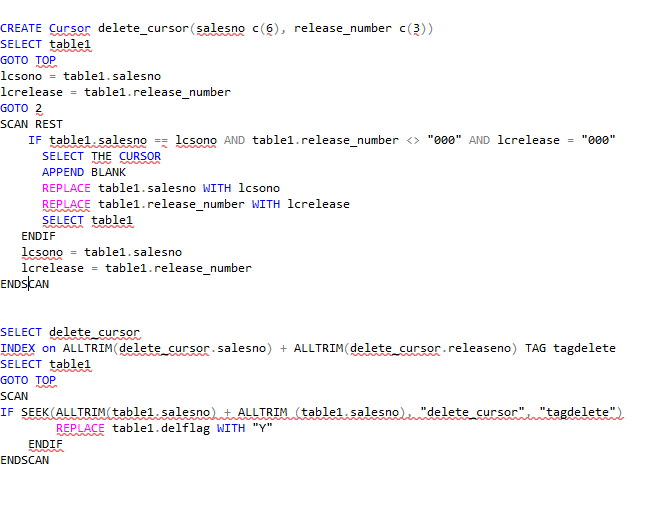 sql Use Cursor and If statement to store and replace data Stack