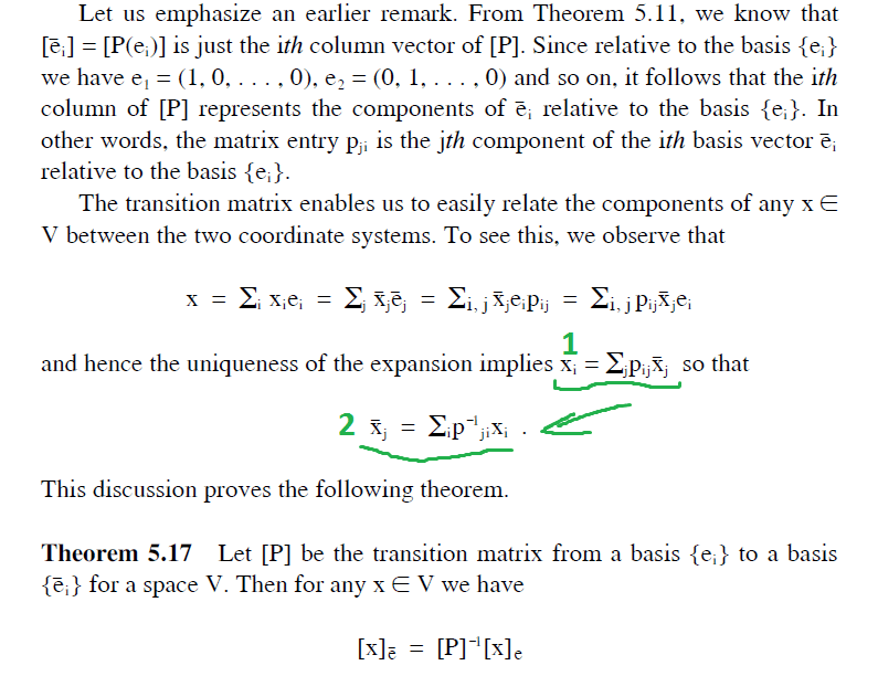 Change Of Basis Algebra Change Of Basis Youtube This calculation