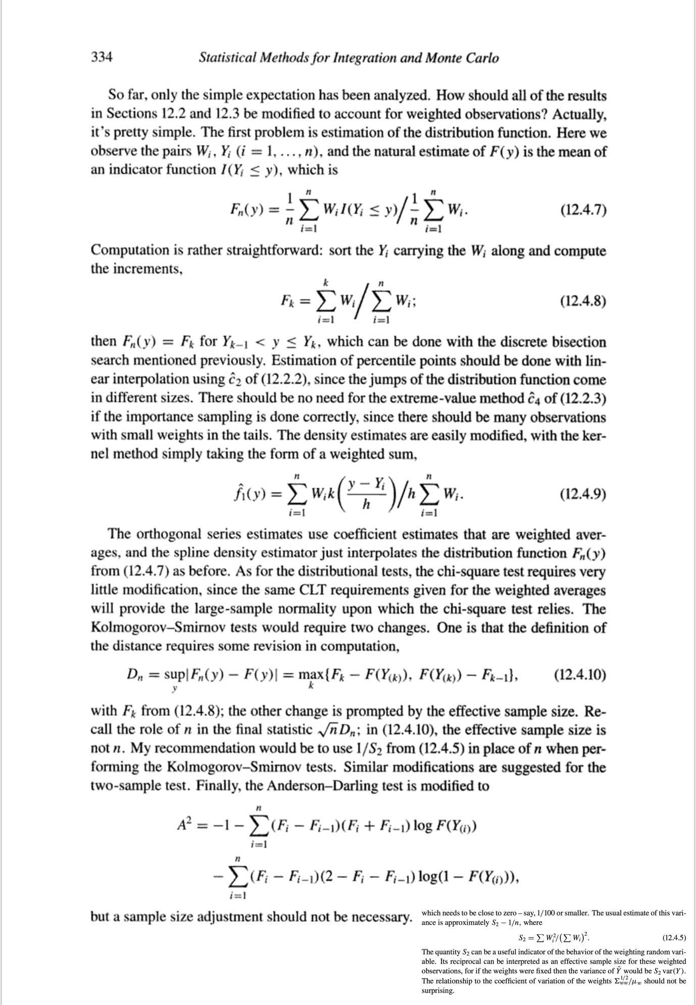 weighted data Twosample KolmogorovSmirnov test with weights Cross