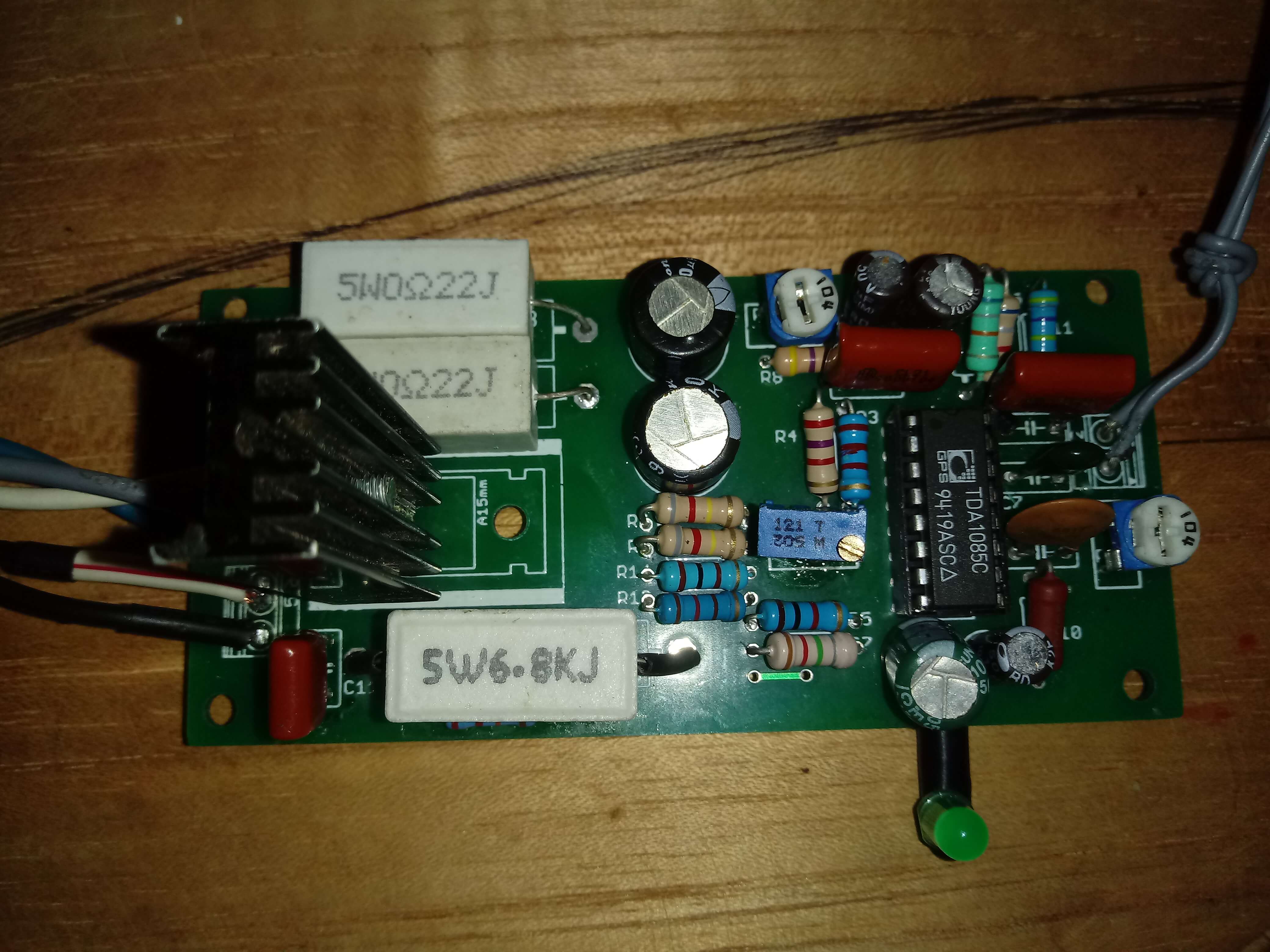 How to make a controller for a universal washing machine motor