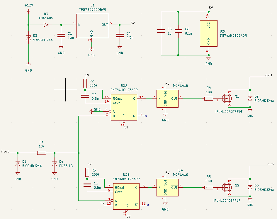 automotive Review of dual coil latching relay driver with single