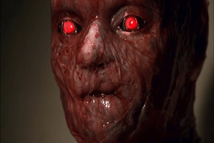 How did obtain human skin and blood to build infiltrating Terminators? Science Fiction