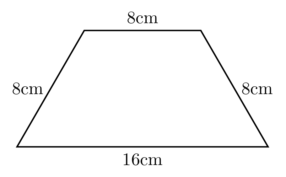 tikz pgf Help to draw a trapezoid TeX LaTeX Stack Exchange