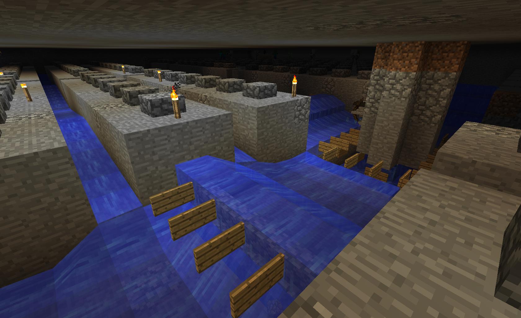 minecraft Mob grinder design to prevent vanilla server load/lag? Arqade