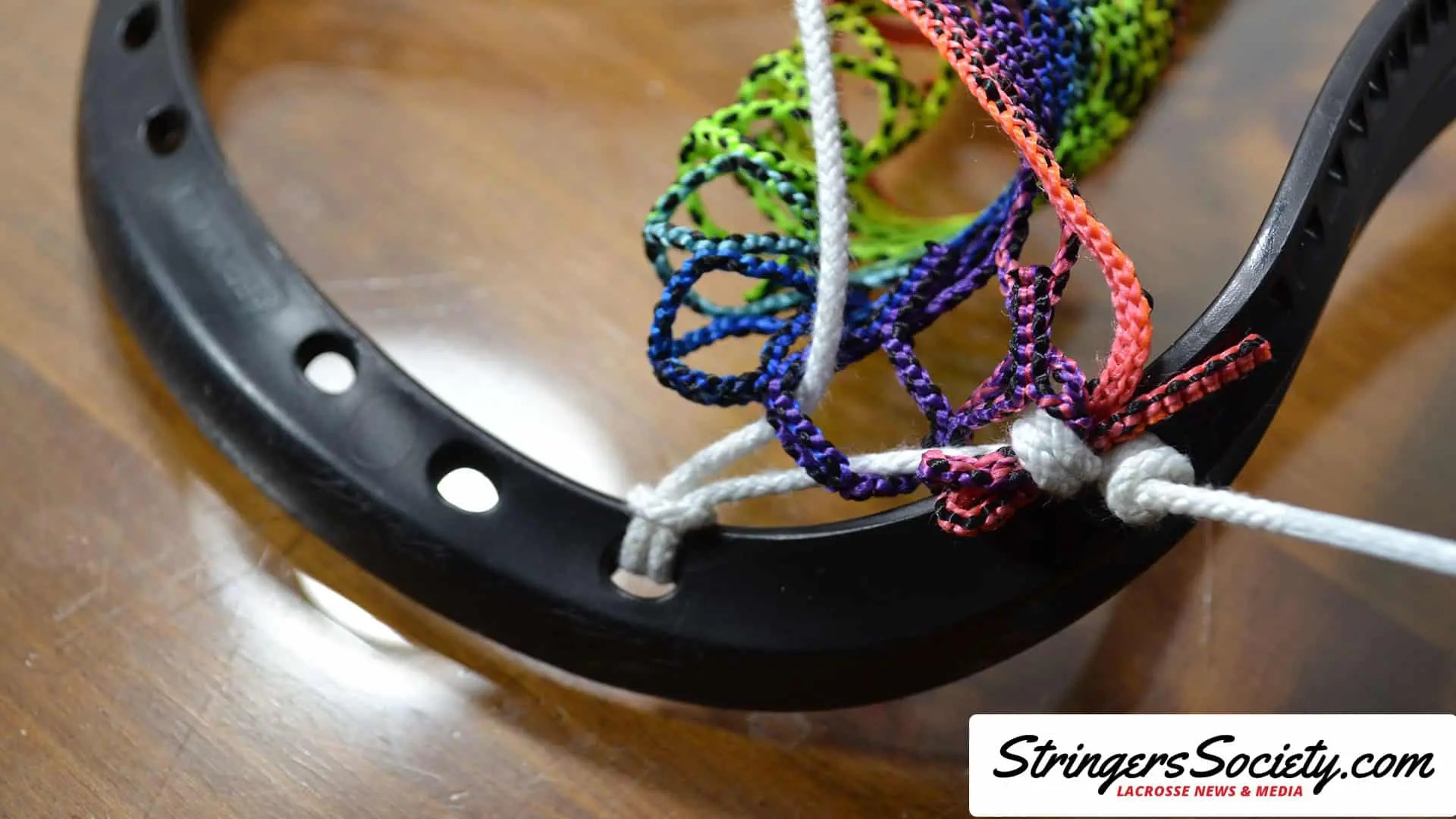 How To String A Women's Lacrosse Stick With Mesh