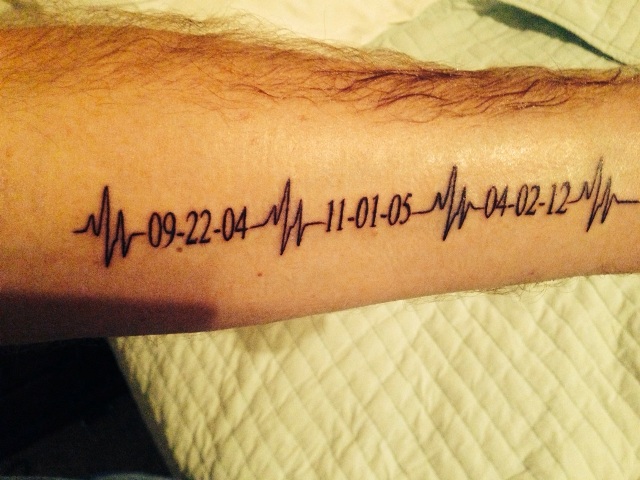 21 Touching Heartbeat Tattoo Ideas For Men Styleoholic