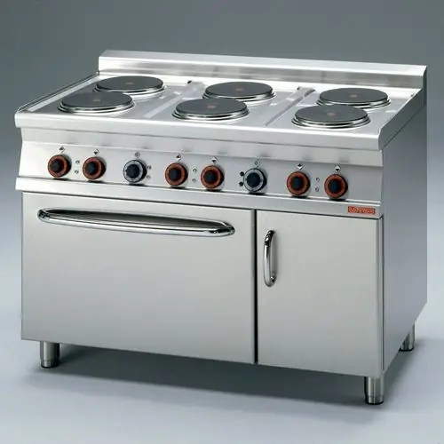 Industrial electric stove types, characteristics, tips for choosing