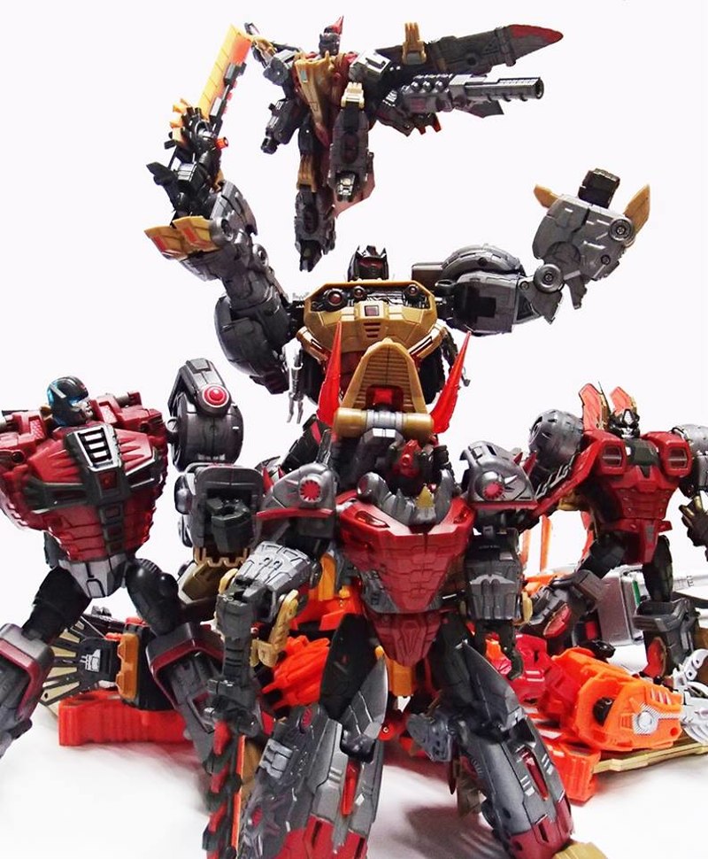 X Vulcan Video Game Inspired Unofficial Grimlock