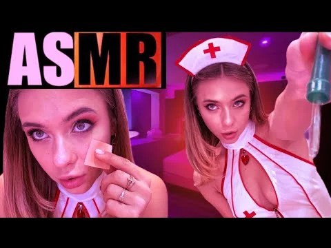 [4K ASMR] Nurse | Roleplay | Wet Sounds