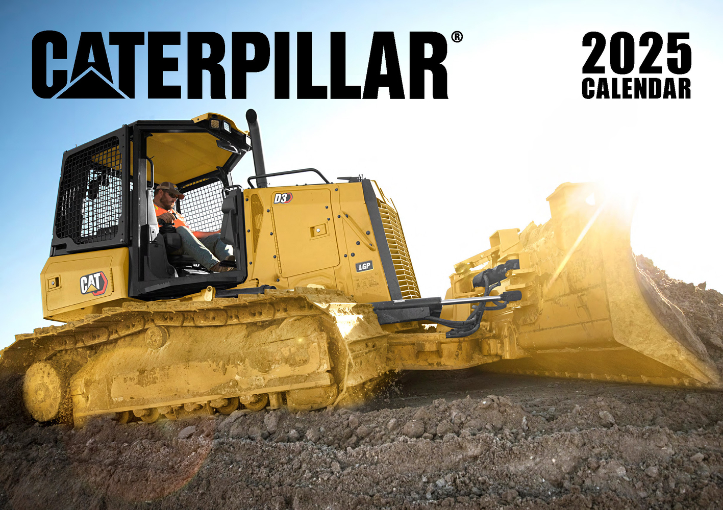 Caterpillar Calendar 2025 book by Lee Klancher