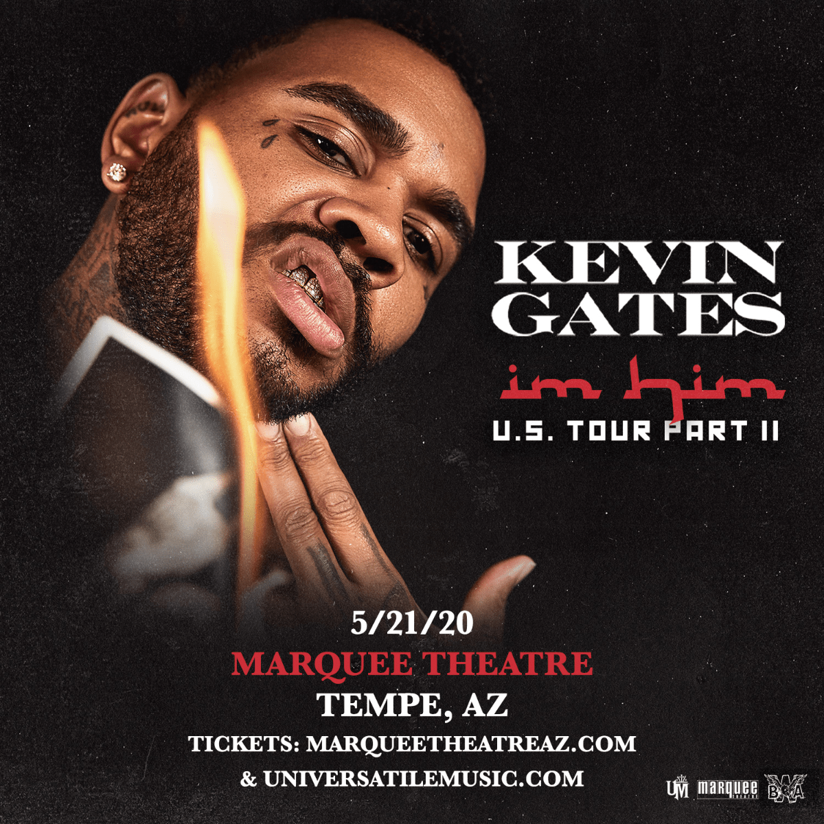 Postponed New date TBD Kevin Gates I’m Him Part 2 Tour