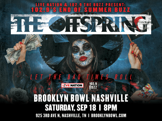 Events Brooklyn Summer 2023 102.9'S End Of Summer Buzz - Ft. The Offspring | Brooklyn Bowl