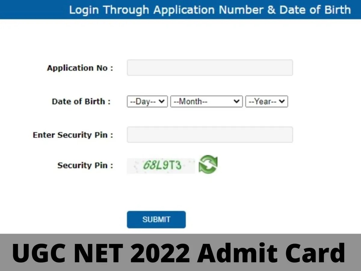 UGC NET Admit Card 2022 Date Sarkari Result Application Correction