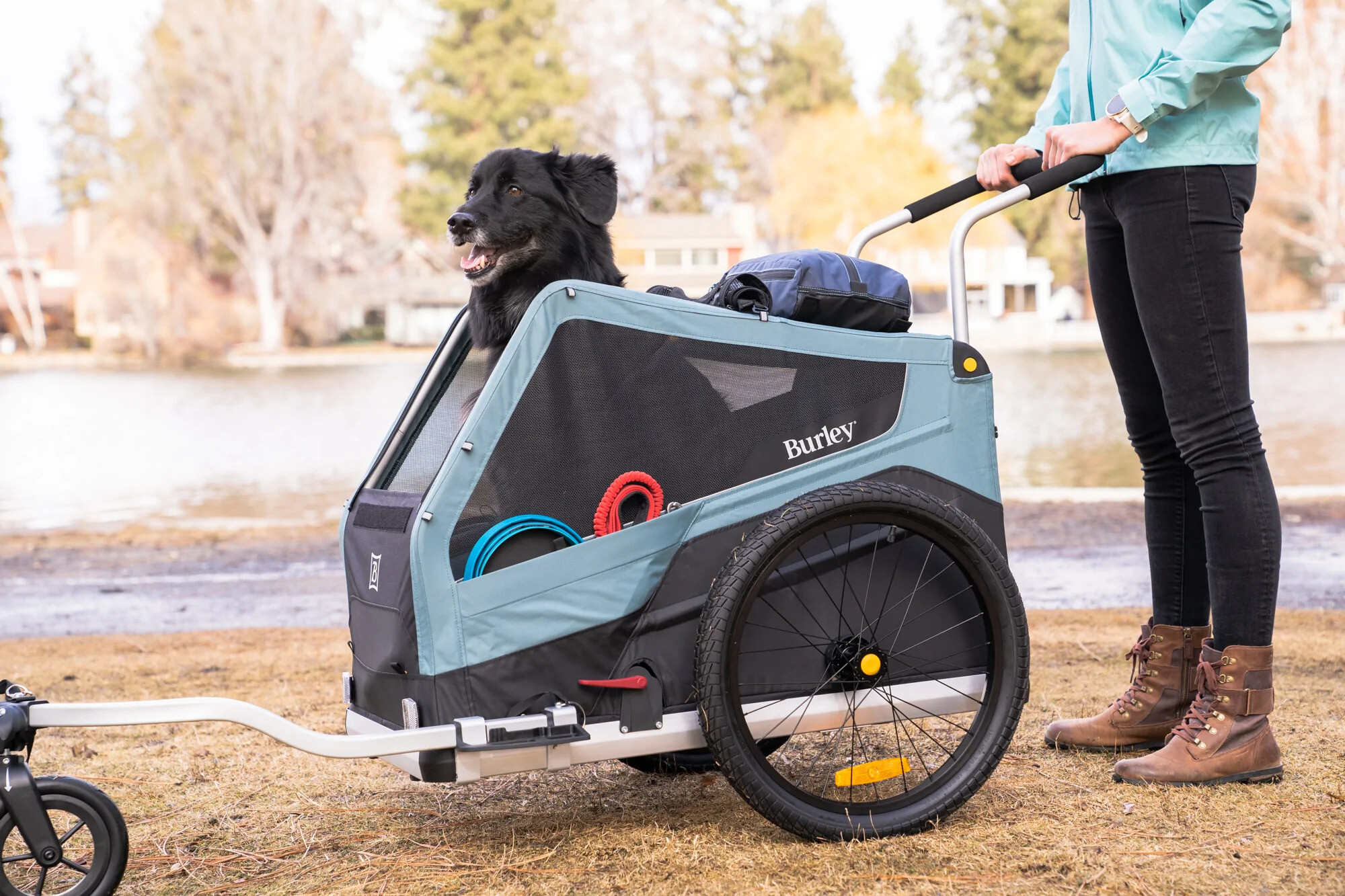 Burley Bark Ranger Pet Bicycle Trailer The Electric Bike Shop