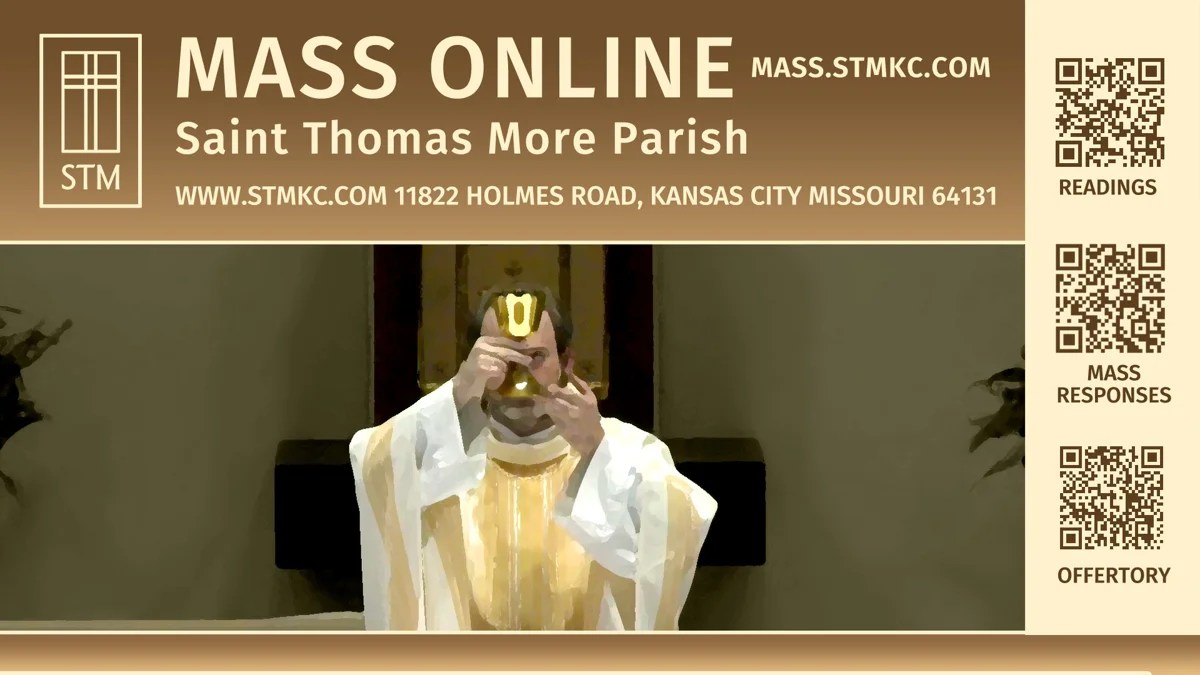 Saint Thomas More Kansas City Mass Online