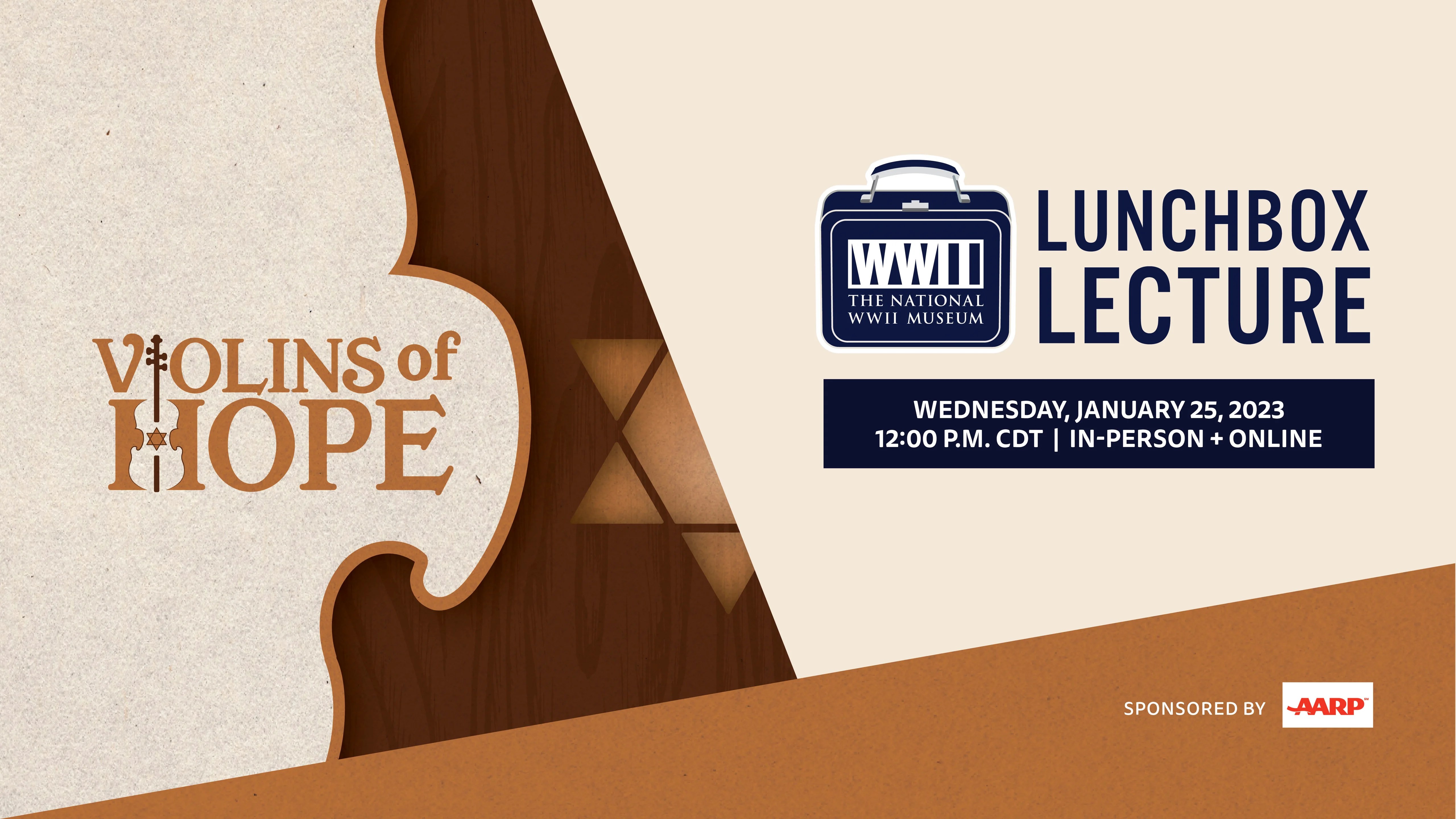 Lunchbox Lecture Violins of Hope