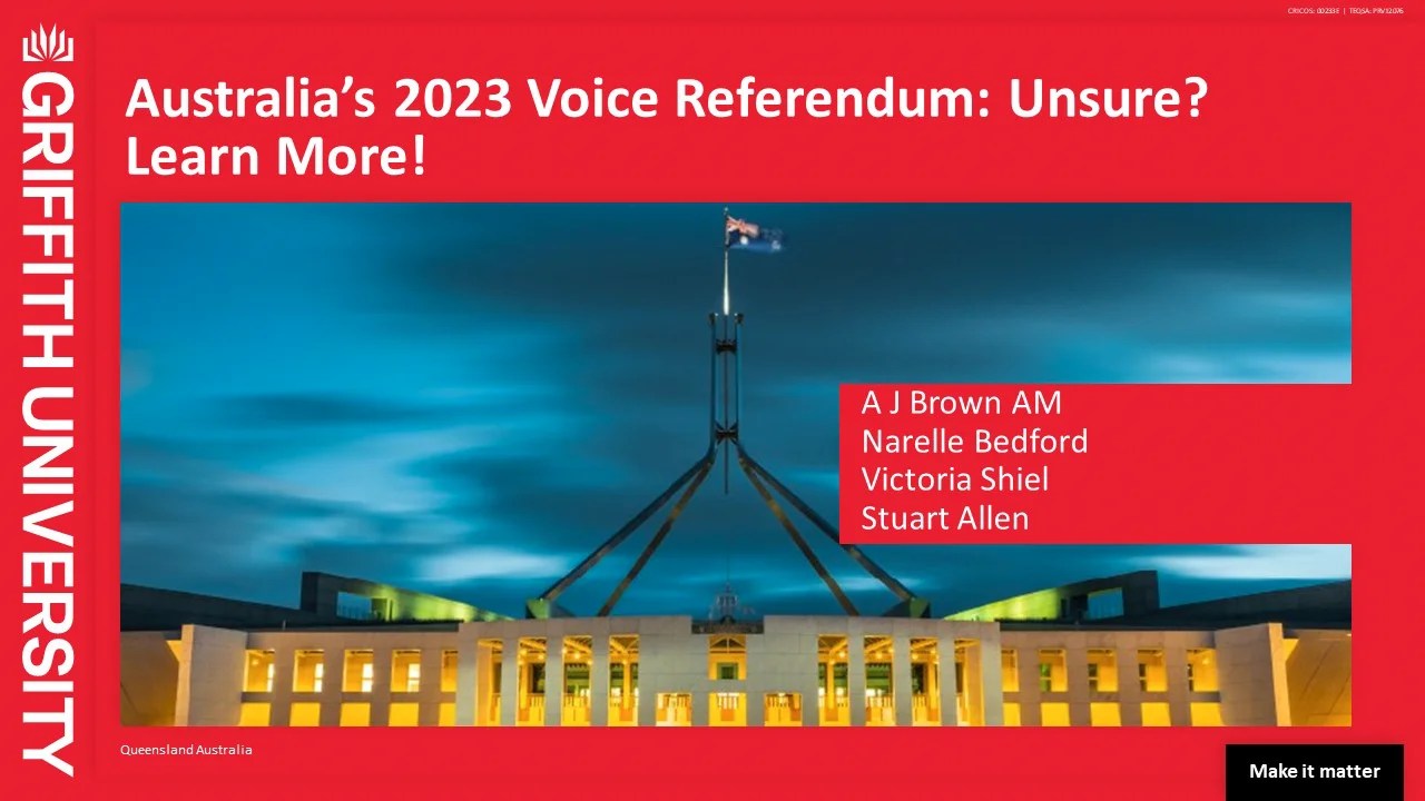 Understanding the Voice to Parliament A Panel Discussion