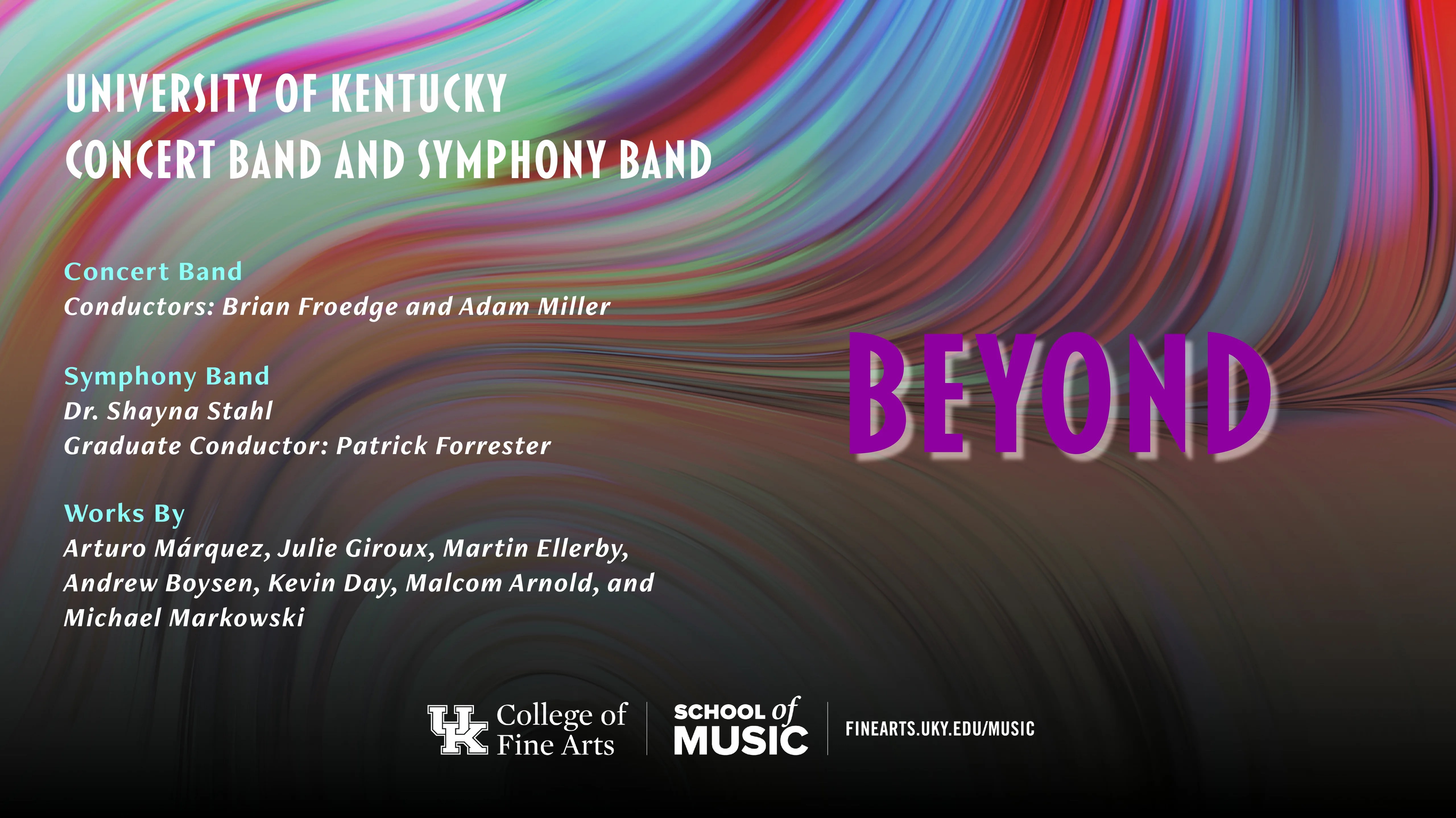 UK Symphony Band & UK Concert Band "Beyond" November 20, 2023