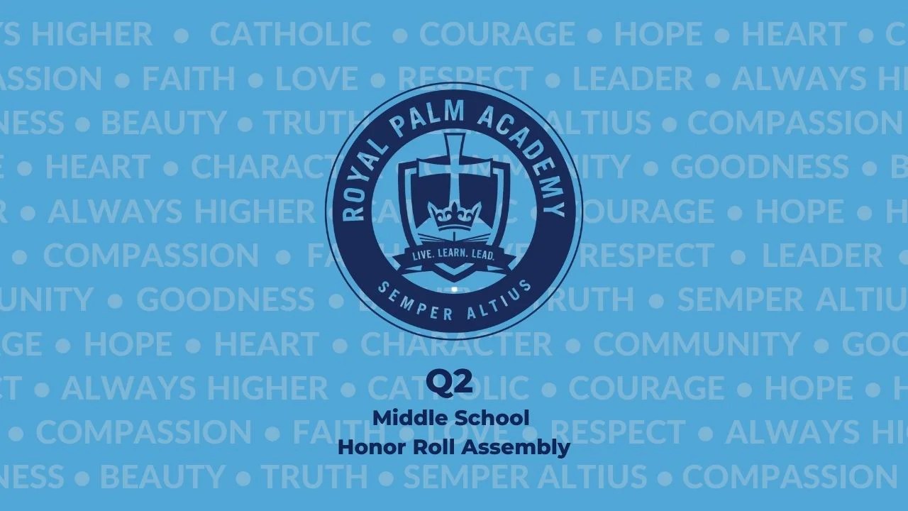 2024 Q2 Middle School Honor Roll Assembly
