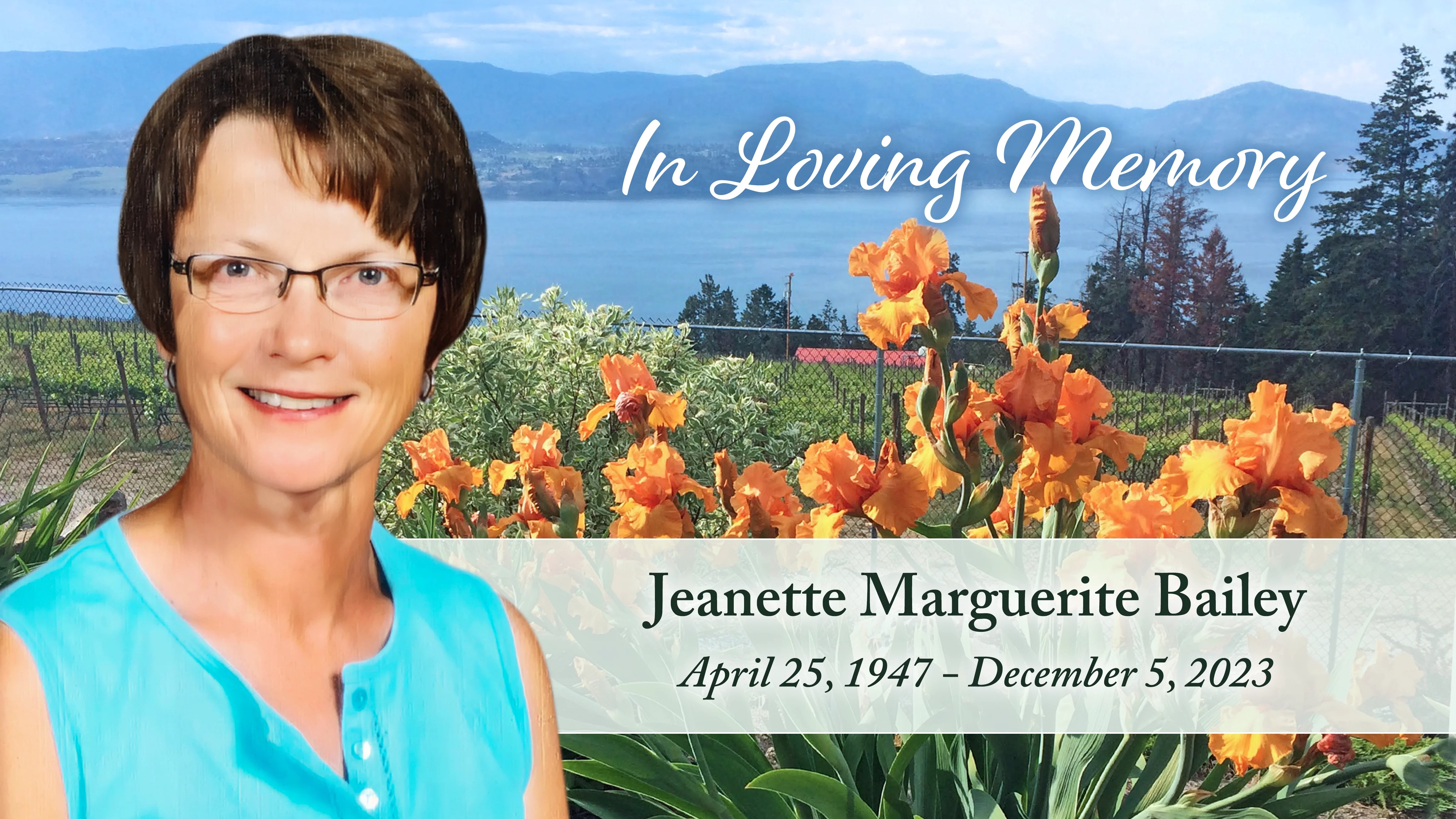 Funeral Service for the late Marguerite Bailey