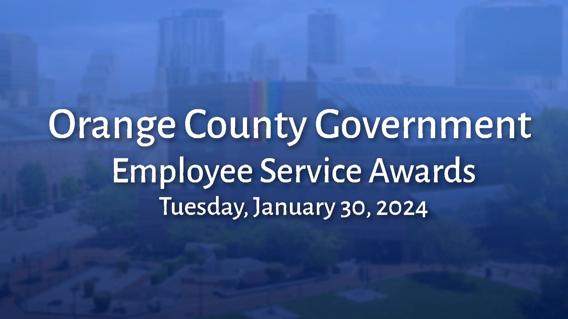 Orange County Employee Service Awards May 15, 2024