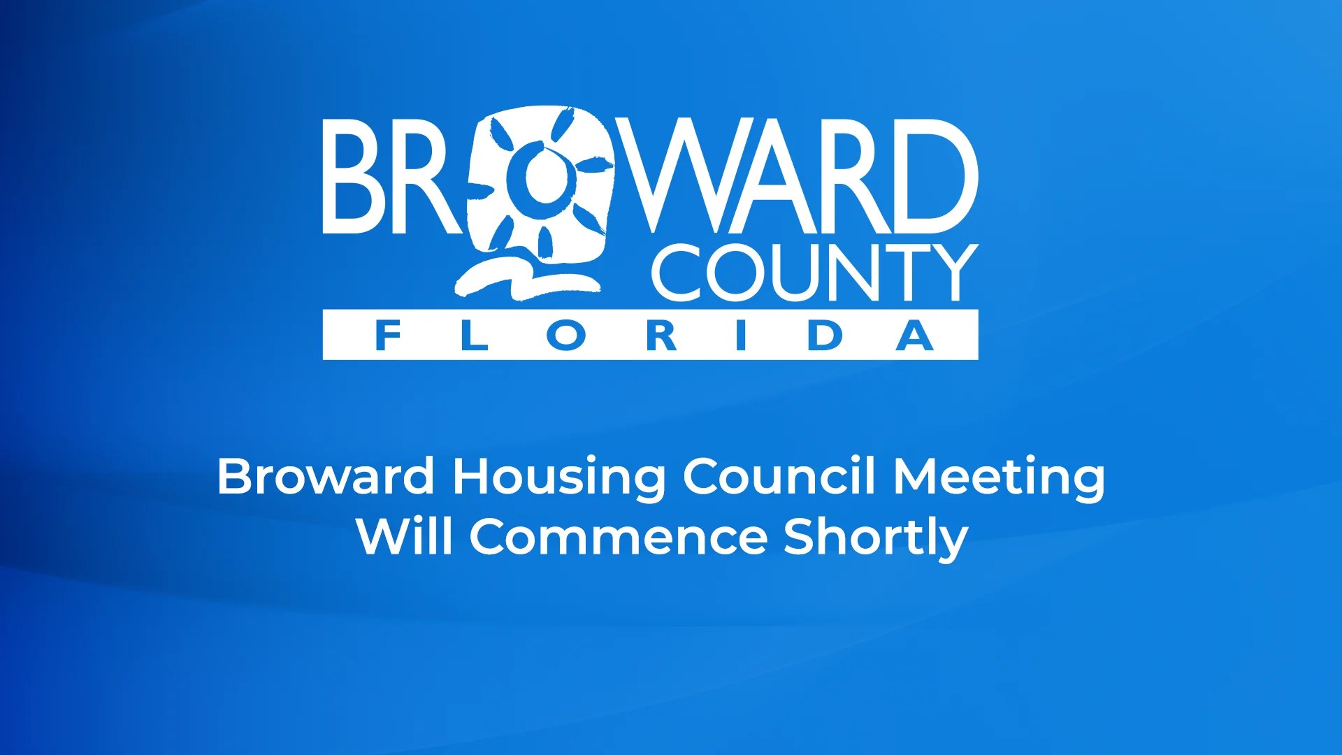 Broward County Housing Council Meeting February 23, 2024