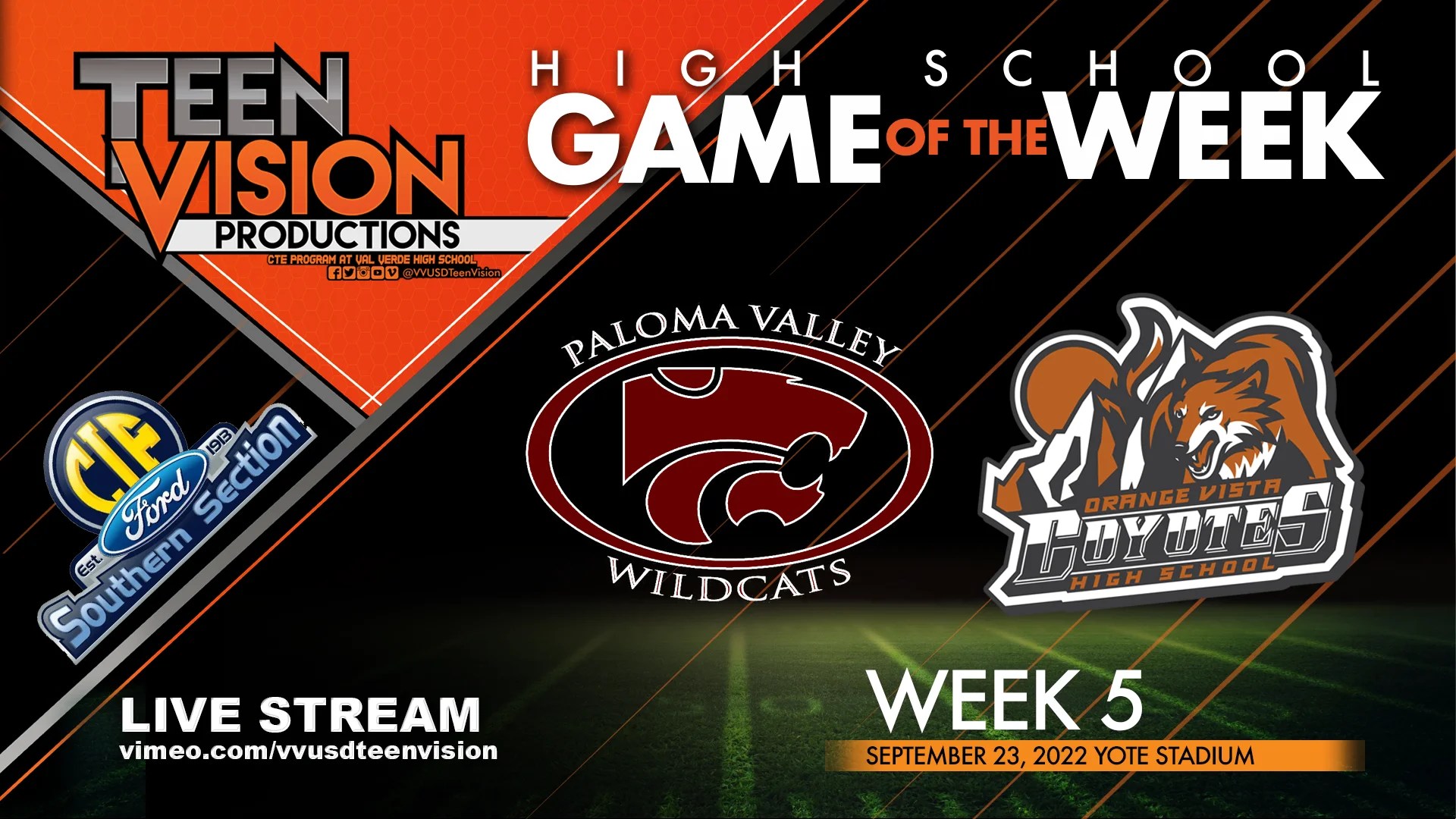 2022 HS Football Game of the Week