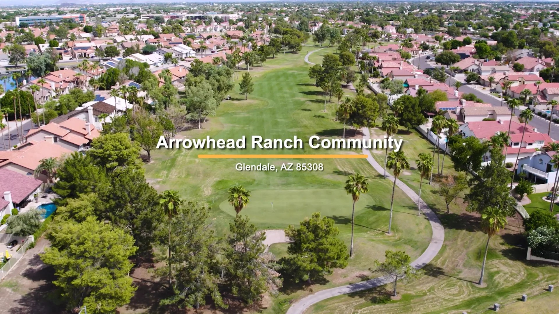 Arrowhead Ranch Community Glendale, AZ 85308 Aerial